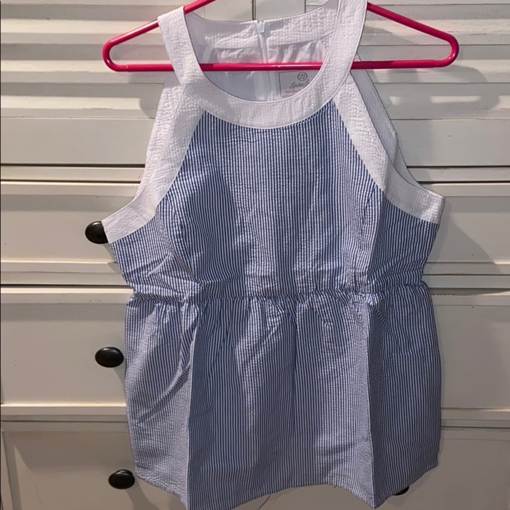 Lauren James NWT Peplum top
